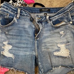 Judy blue floral patch work! Size XL